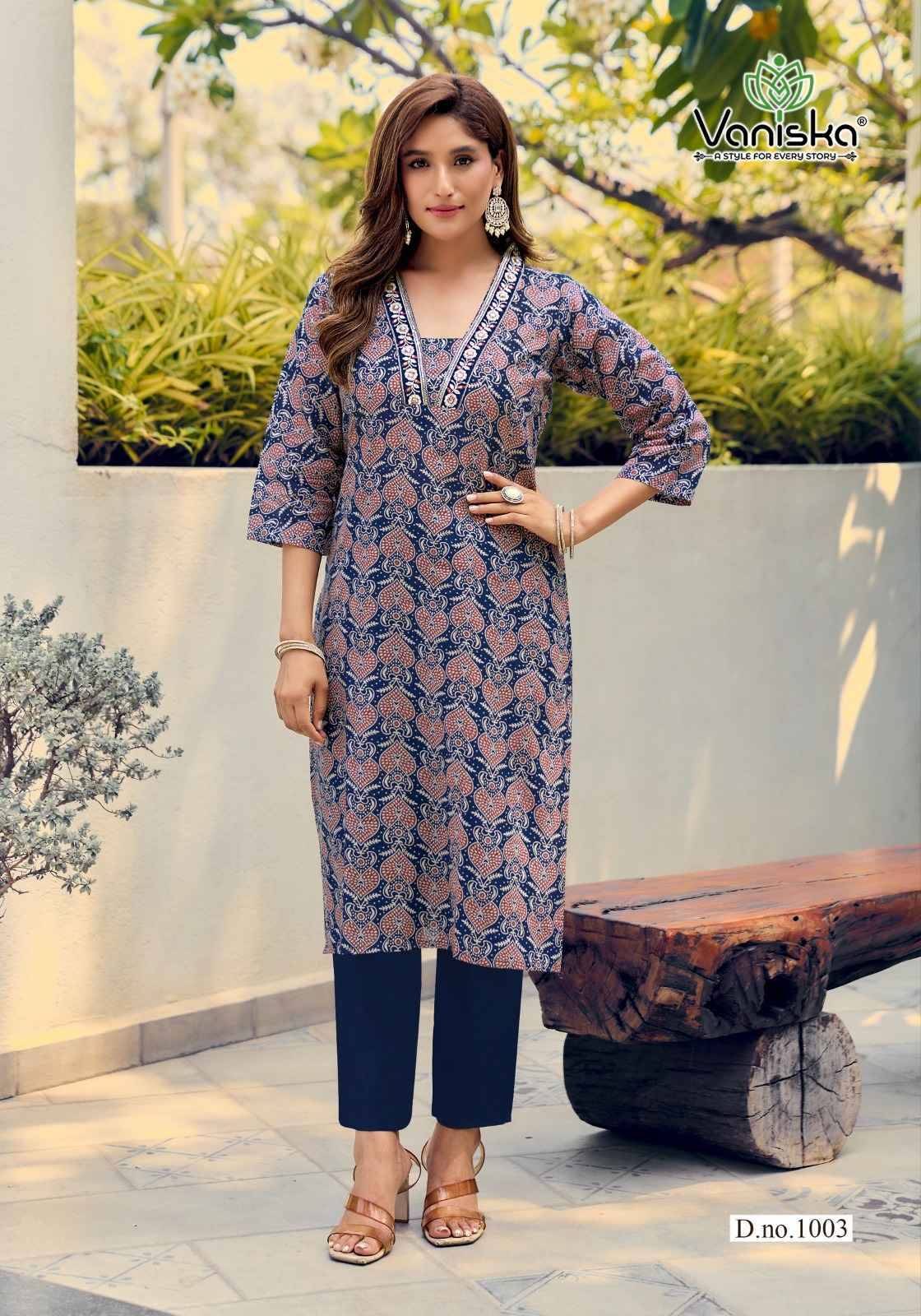 COTTON CANDY VOL.1 By VANISKA 1001 to 1006 Series Designer Collection Beautiful Stylish Fancy Colorful Party Wear & Occasional Wear Cotton Print Kurtis At Wholesale Price